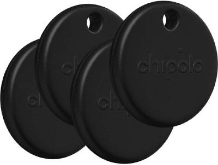 Chipolo - Tracker Gps Pop Porte Cléfs X4 Noir