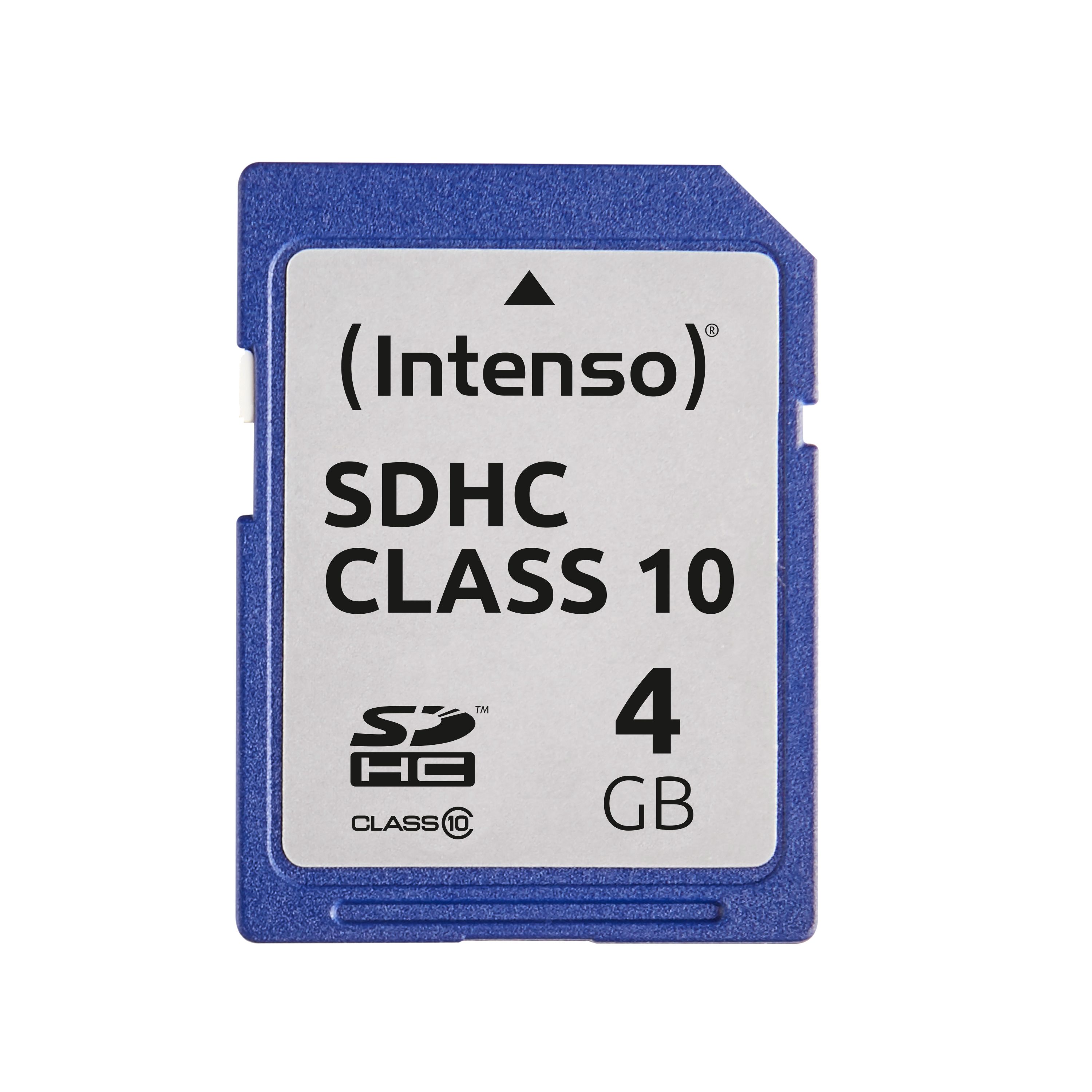 Intenso SDHC Speicherkarte 4 GB Klasse 10 3411450