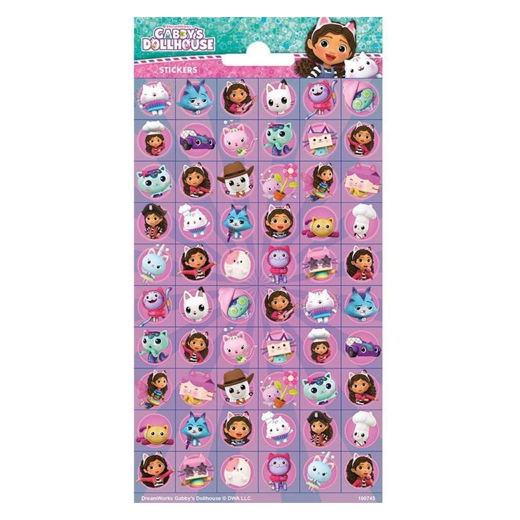 Totum Aufkleber Gabby's Puppenhaus (55 Sticker) (GNF100745)