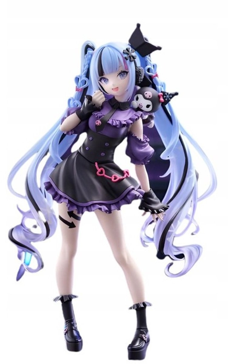 Furyu Snow Miku x Kuromi Trio-Try-iT PVC Figuur, 19 cm