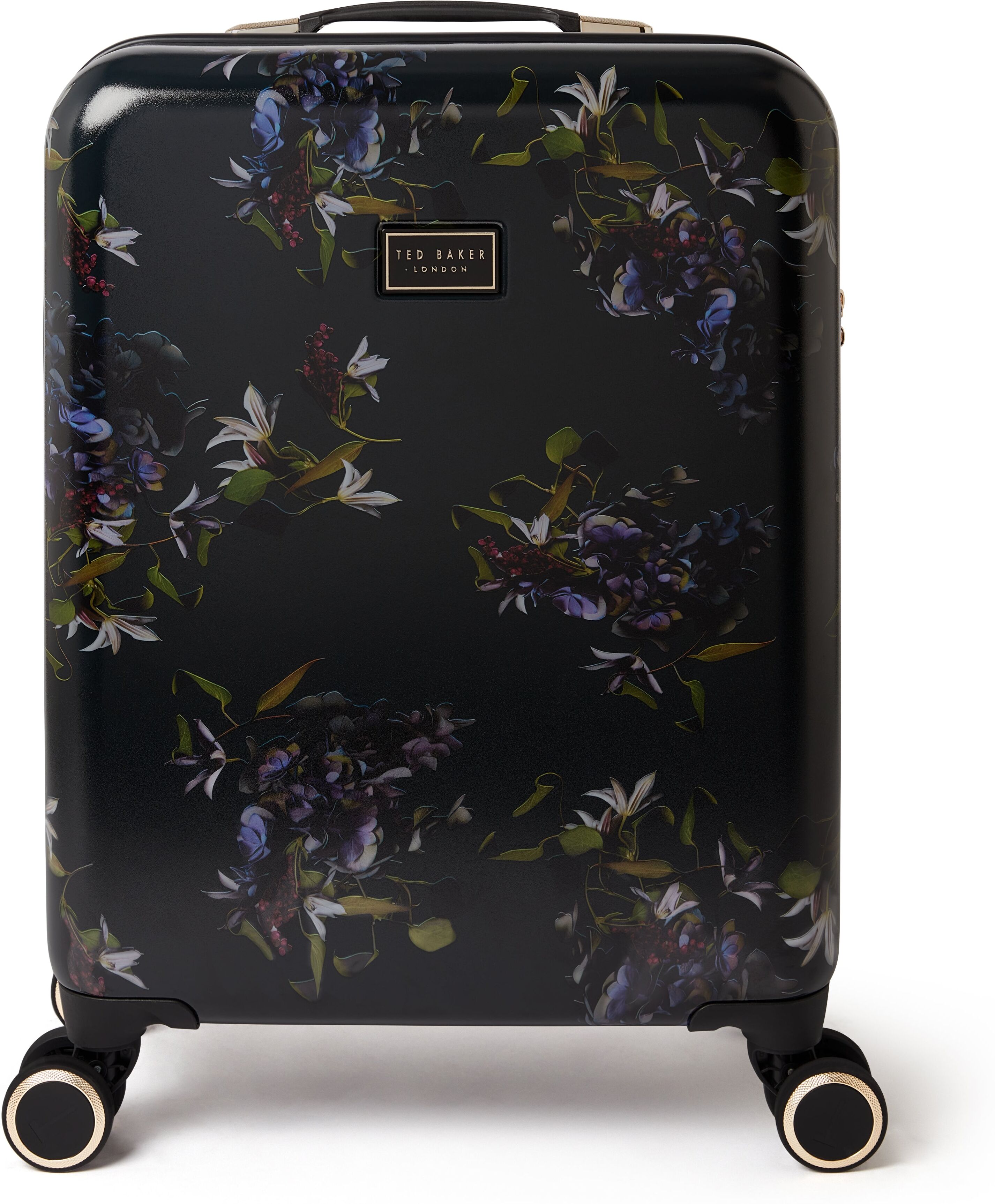 Ted Baker Midnight Bloom 55cm 4-Wheel Cabin Suitcase - Midnight Bloom