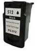 Cartuccia Rigenerata Canon PG-512 Canon PG 512 Nero 16ml