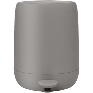 Blomus Mülleimer SONO Satellite, grau, Kosmetikeimer aus Kunststoff, 3 Liter
