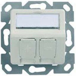 Telegärtner Support de module 2x encastré/50 aws en saillie 100021417 (100021417)