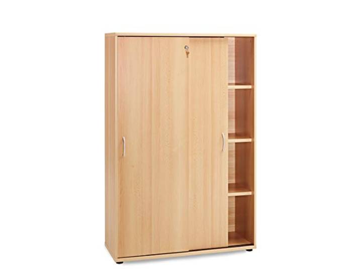 Möbelpartner Manni Aktenschrank, samerbergbuche, ca. 100,0 x 39,5 x 152,8 cm