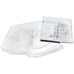 VEPATIM 500x Adhäsionsverschlussbeutel PP transparent klar 165 x 220mm C5