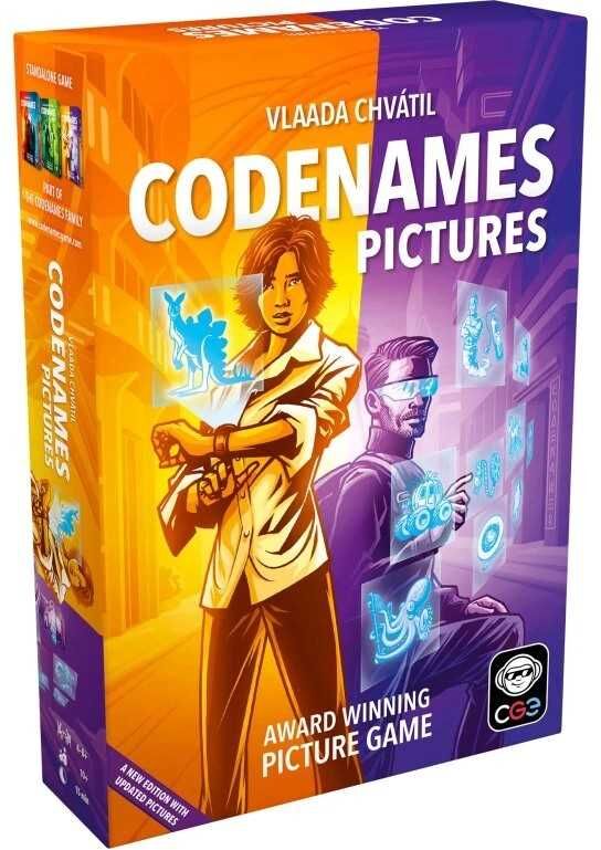 Codenames: Pictures (2025) - Party Game for 4-8 Players, Ages 14+, by Czech Games Edition