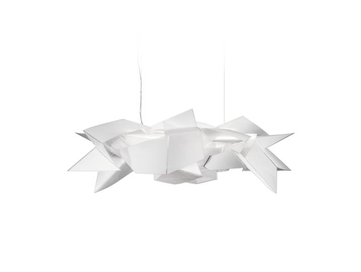 SLAMP lampe à suspension CORDOBA (Blanc - Cristalflex®)