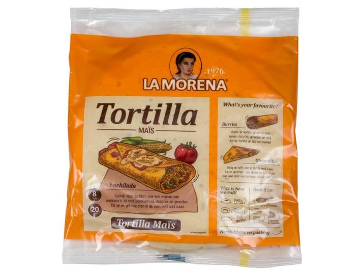 La Morena Maïs Tortilla - 8 P