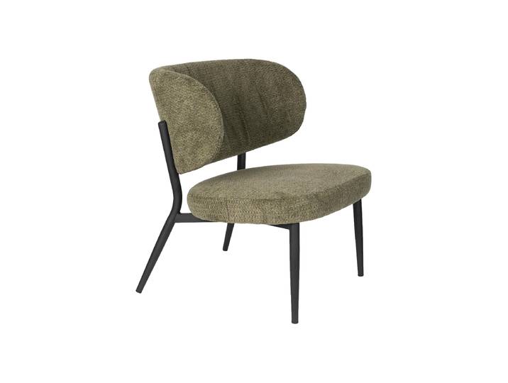 Hochwertiger Loungesessel „Sanne“ White Label by Bloomingloft