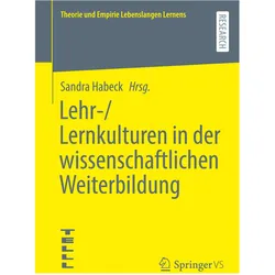 Lehr-/Lernkulturen in der wissenschaftlichen Weiterbildung, Fachbücher