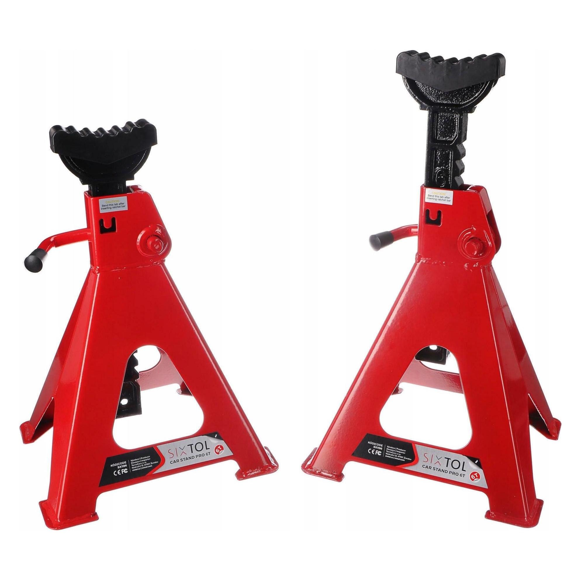 Sixtol MECHANISCHER AUTOSTÄNDER PRO 6T - Autoständer 2-tlg (6000 kg) (SX1196)