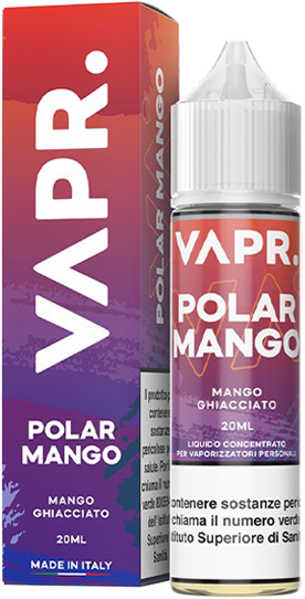 VAPR. Polar Mango Liquido Shot 20ml Mango Ghiaccio