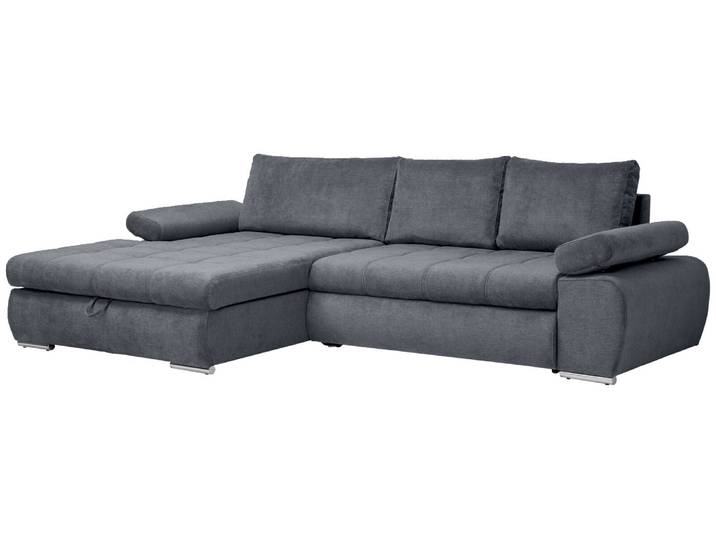Ti´me Ecksofa INFERNO, grau, Webstoff