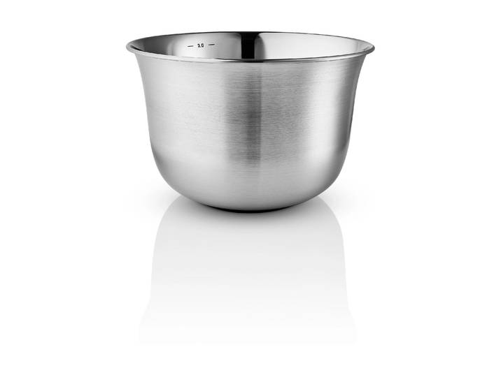 Rührschüssel EVA SOLO Green tools , silber (silberfarben), H:14cm L:21cm Ø:20cm, Edelstahl, Schüsseln, Rührschüssel