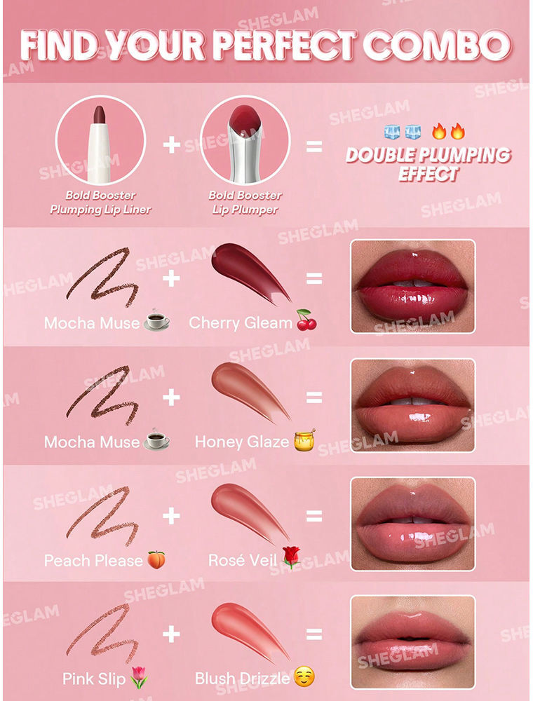 Sheglam Bold BOOSTER, volumateur de lèvres #Berry Spritz