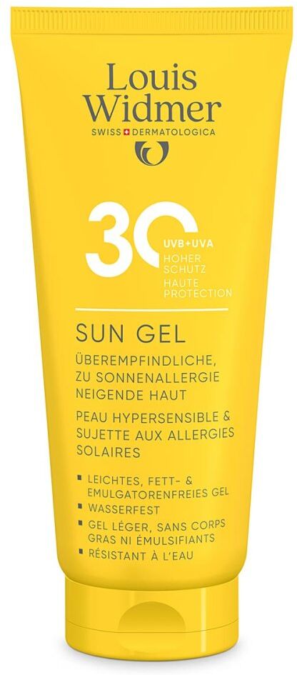 Louis Widmer Sun Gel 30 100ml
