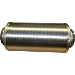 Wolf Schalldämpfer DN160 L:500mm mit 50mm Dämmung, für CWL