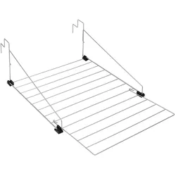 Metaltex Wäscheständer, Wäscheständer, Silber