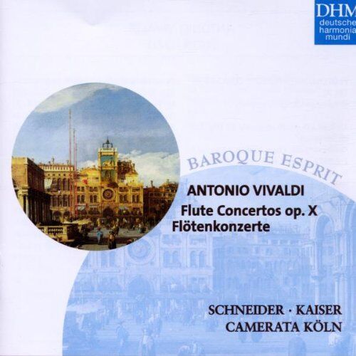 Camerata Koln - Baroque Esprit Vivaldi Flötenkonzerte Opus 10 - Preis vom 30.09.2026 22:30:23 h