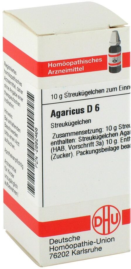 DHU Agaricus D6 Globuli