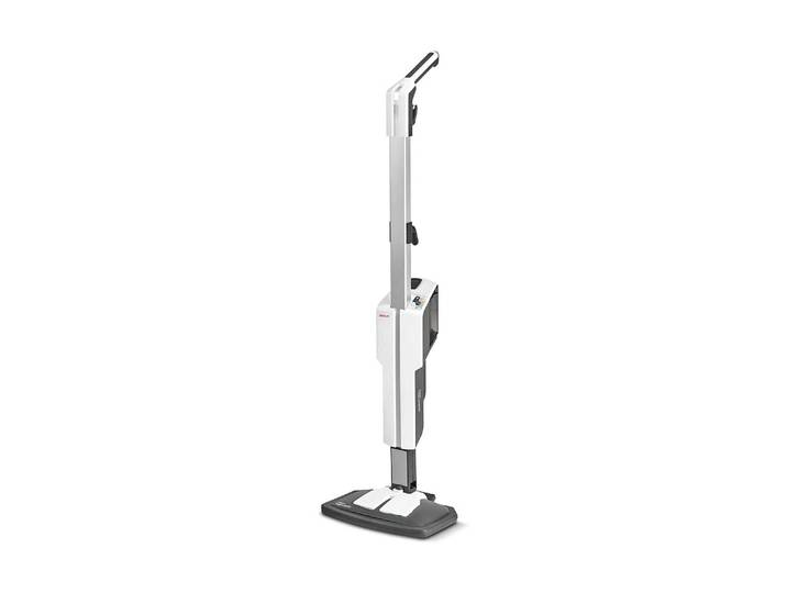 Dampfbesen POLTI Vaporetto SV610_Style , grau (grau, weiß), B:23cm H:111cm, Mehrzwecksauger, Dampfbesen