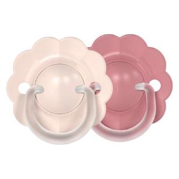 Suavinex 2x Schnuller umkehrbar Wunder 0-6M hellrosa+rosa (2x, 0 - 6 Monate) (SU309508)