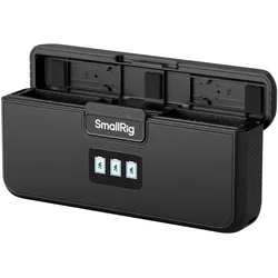 SmallRig 5418 Camera Battery Charger for GoPro 9/10/11/12, Action Cam Zubehör, Schwarz