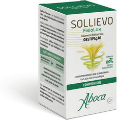 Aboca Comprimidos Obstipação Sollievo Fisiolax 27 cápsulas