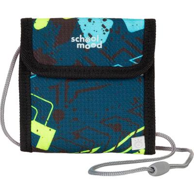 Brustbeutel SCHOOL-MOOD, Kinder, bunt (elias), Polyester, Kleinlederwaren