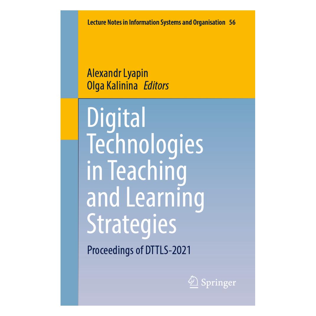 Springer Digital Technologies in Teaching and Learning Strategies (Englisch, Softcover, Alexandr Lyapin, Olga Kalinina) (56836356)