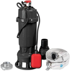 Walter Tauchpumpe WZ8346 1100 W 15 m Förderhöhe 21.000 l/h inkl. 20 m Schlauch