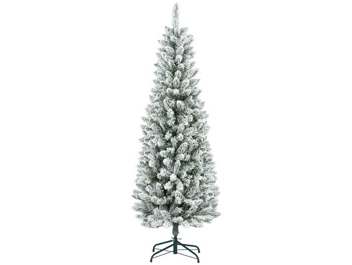 Homcom Künstlicher Weihnachtsbaum, 183 cm Christbaum mit 479 Spitzen für Weihnachten, Grün, Kunststoff, Metall, 183 cm, Dekoration, Weihnachtsdekoration, Christbäume & Zubehör