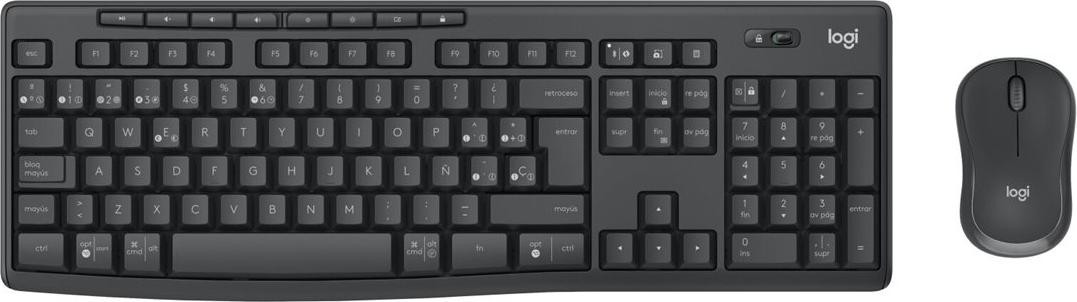 Logitech MK370 draadloze desktopset voor zakelijk gebruik, zwart, Bluetooth en Bolt