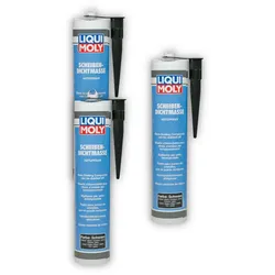 3x Dichtmasse LIQUI MOLY 6196 Scheibe Abdichtung abtupfbar 310 ml Kartusche