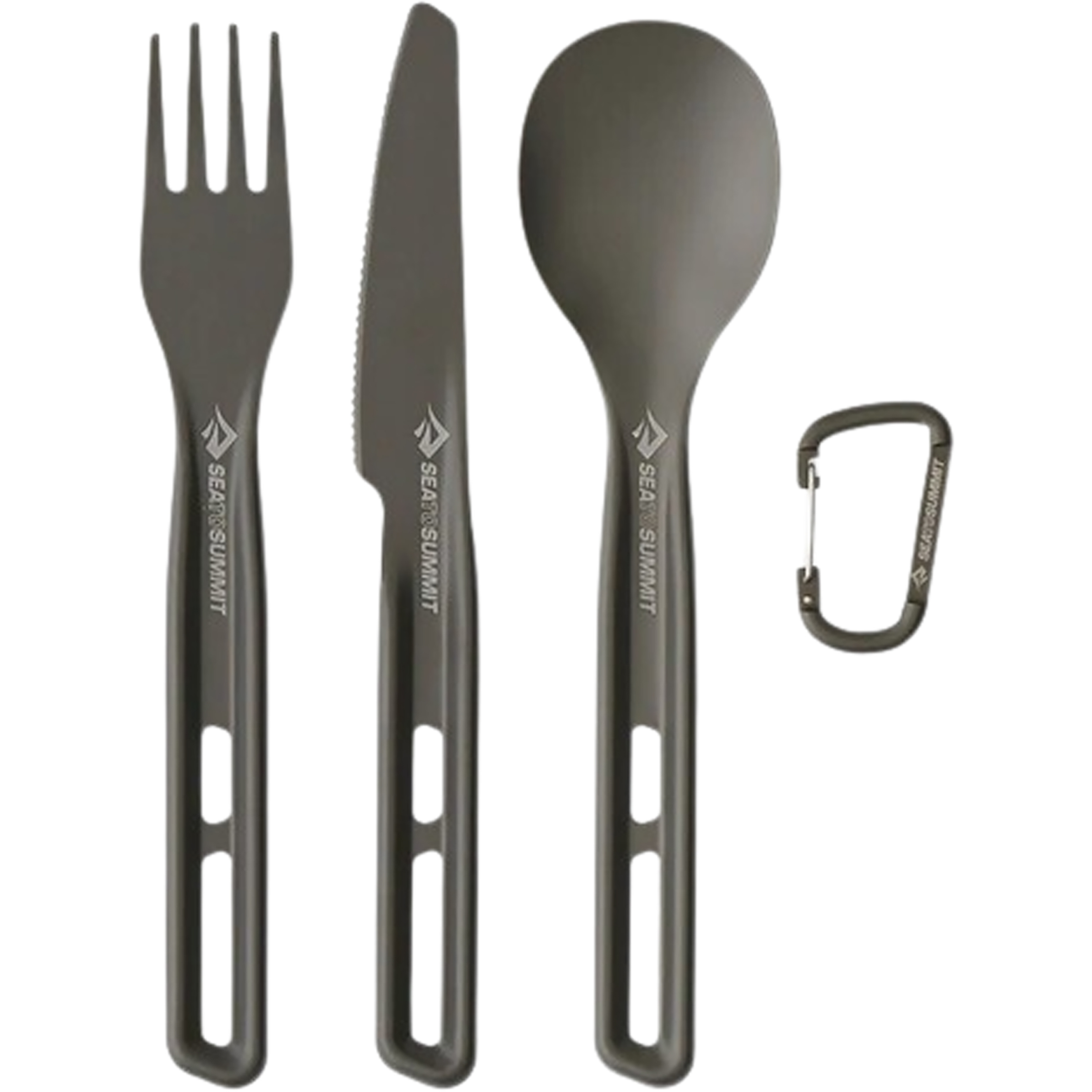 Sea to Summit Frontier Ul Besteck 3er Set Campingbesteck grau Trekking
