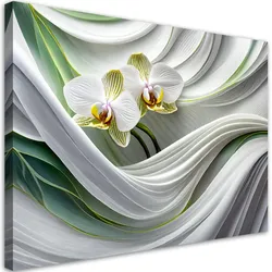 LEINWANDBILD Orchidee abstrakt 3D 60x40cm