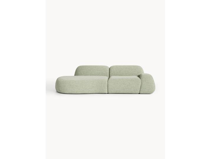 Modulare Bouclé-Ottomane Wolke (3-Sitzer)