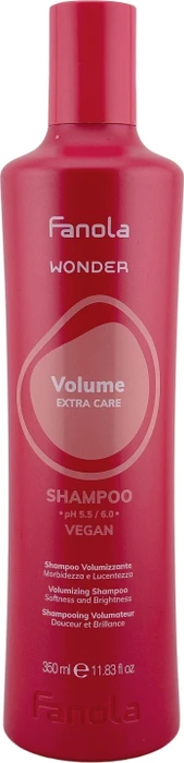 Fanola Wonder Volume Extra Care Shampoo (Flüssiges Shampoo, 350 ml) (076617)