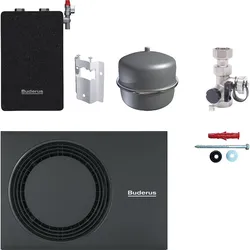 Buderus Ergänzungs-Set WLW-4 MB AH mit HW-Set HYC25 und MAG 18 l für GB182/172