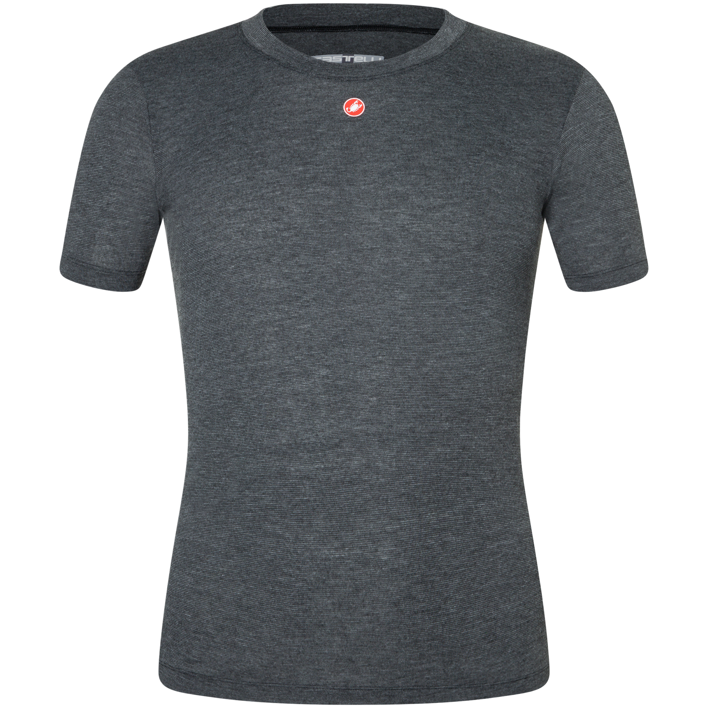 Castelli Medio Base Layer Herren Kurzarm Unterhemden grau Größe L Schnell trocknend