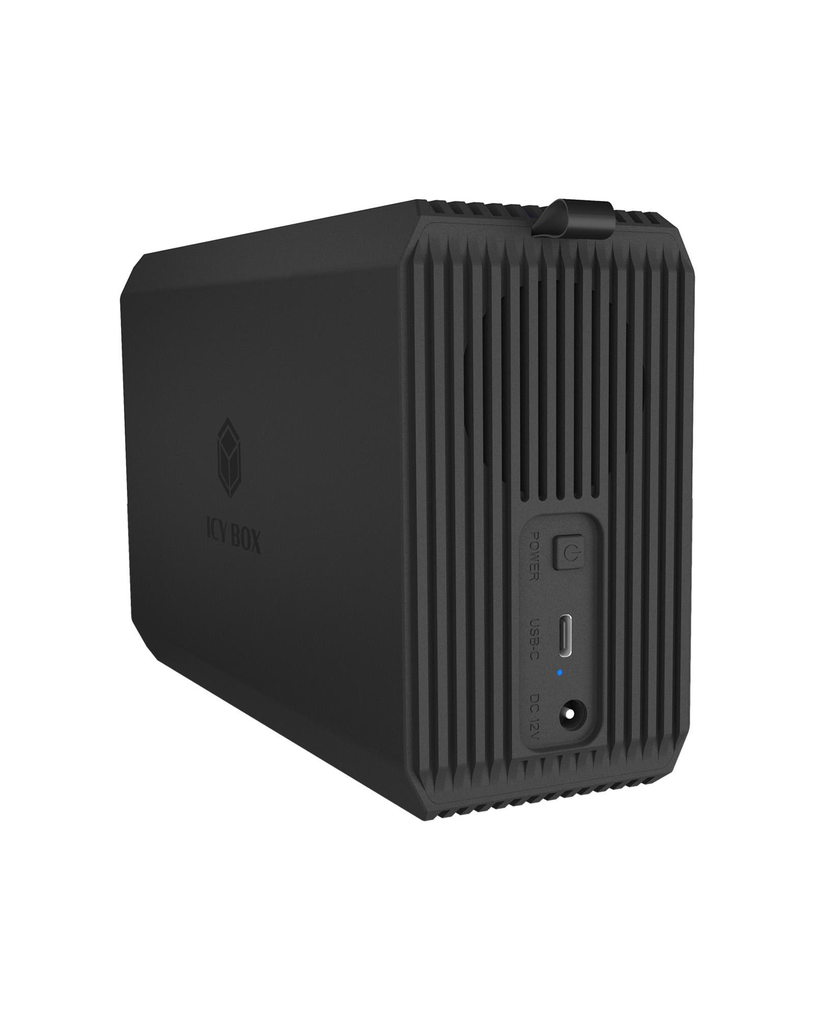 Raid Sonic RaidSonic Icy Box IB-RD3720-CU3 RAID-System für 2-Bay 2,5"/3,5" SATA HDD/SSD