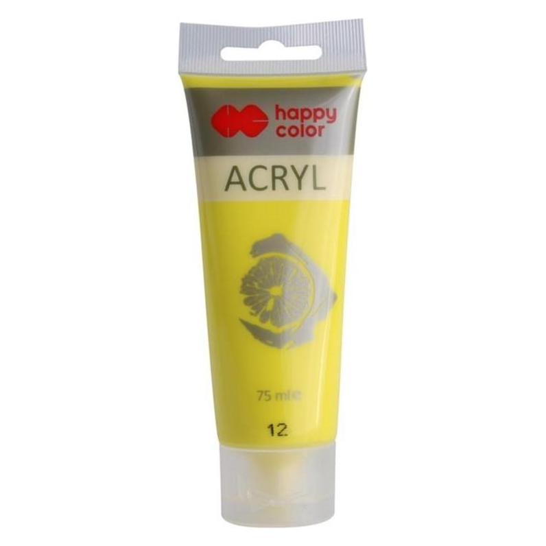 Happy Color Acrylfarbe 75 ml Zitrone COLOR (75 ml) (STEA1918)
