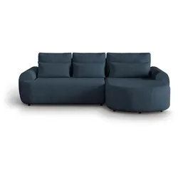 ECKSCHLAFSOFA Olivio L Dunkelblau
