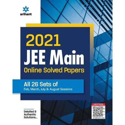 2021 JEE Main Online Solved Papers All 26 Sets Of Feb, March, July & Aug Sessions, Taschenbuch von Experts Compilation, Arihant Publication India