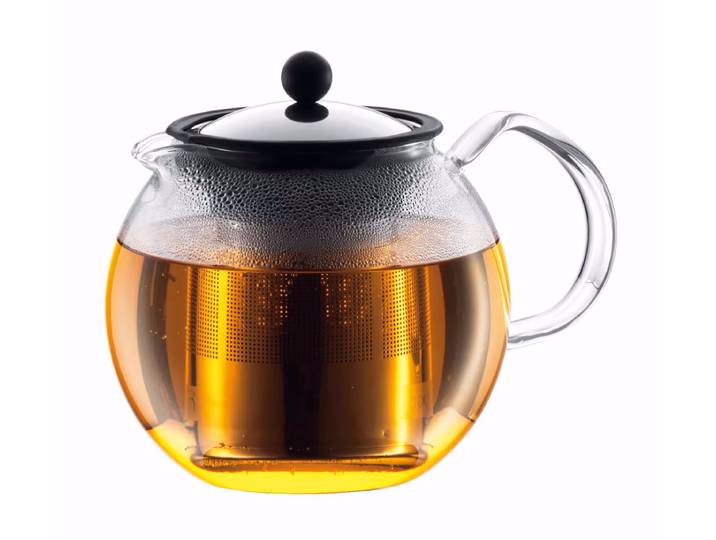 Bodum Assam Teebereiter mit Edelstahlfilter 1.5 Liter – Teemaschine