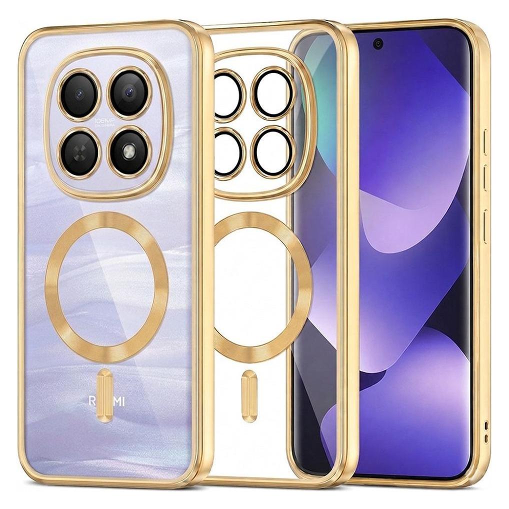 Techsuit - Luxury Crystal MagSafe - Xiaomi Redmi Note 15 5G / Note 15 4G / Poco M8 5G - Gold (Xiaomi Redmi Note 15 5G, Xiaomi Redmi Note 15 Pro 4G) (69678542)