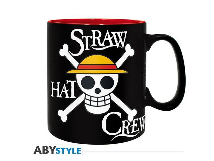 ONE PIECE - Mug - 460 ml - Luffy & Skull