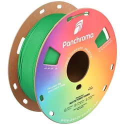 Polymaker Panchroma Matte PLA Filament, 1,75mm, 1kg - Farbton: Forest Green
