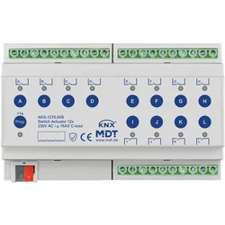 MDT Schaltaktor KNX REG 8TE 12-fach 16A 230V AKS-1216.04S